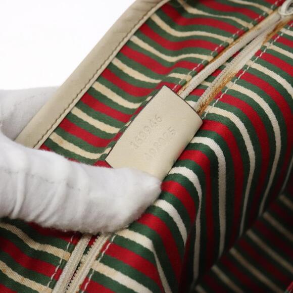 GUCCI GG Canvas Tote Bag Beige Gold - Picture 13 of 13